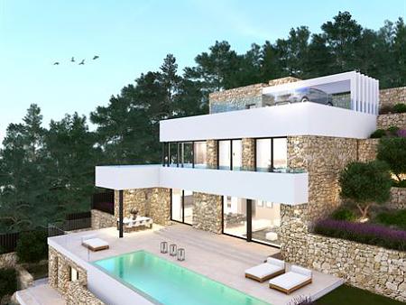 New high standard villa with elevator and swimmingpool in Moraira - Costa Blanca