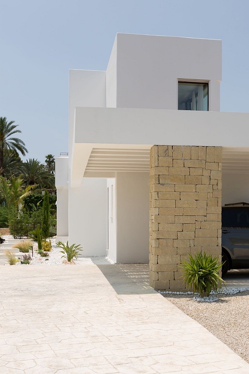 Construction of a single-family home in Jávea